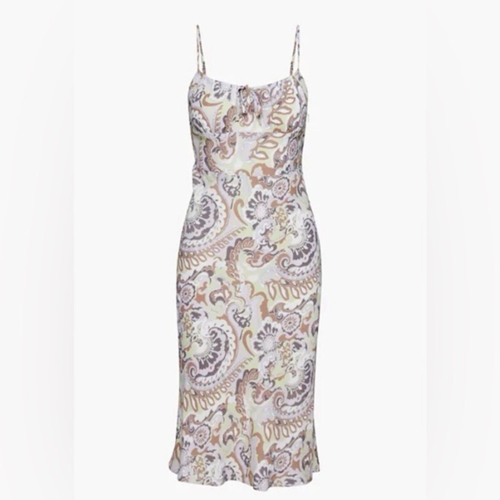NWT Aritzia Wilfred midi strap dress
